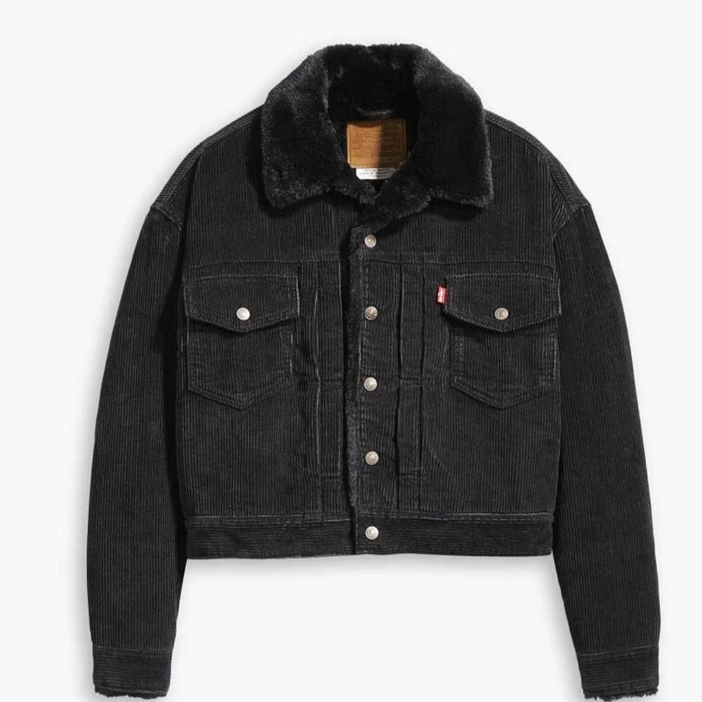 Levi's Black Corduroy Jacket